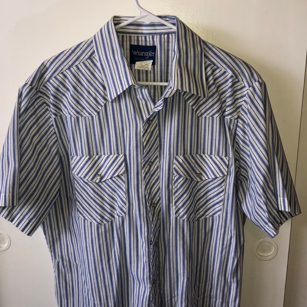 Wrangler Men’s Button Down Western Shirt